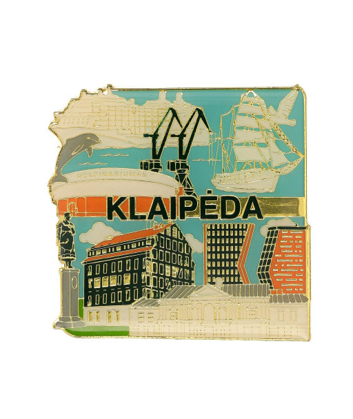 Magnetas Klaipėdos panorama